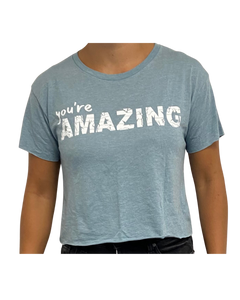 You're Amazing Cropped Tee